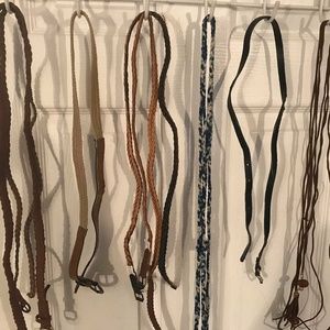 Belts, belts and more belts!